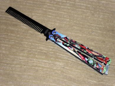 Butterfly Knife Comb