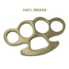 100% Real Brass Knuckles Palm Belt Buckle Paperweight