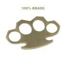100% Real Brass Knuckles Solid Palm Belt Buckle Paperweight