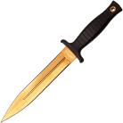 11.25" Mtech USA Gold Boot Knife Dagger