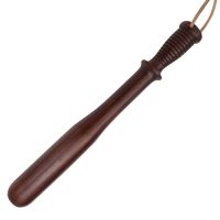 18.5" Wood Billy Club Truncheon Brown