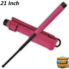 21" Ladies Police Baton Pink Expandable Public Safety Stick