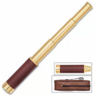 25x30 Classic Collapsible Brass Spyscope With Case