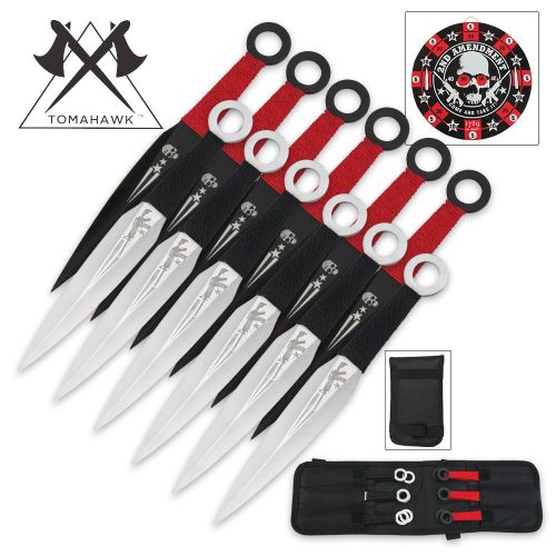 Second Amendment Throwing Knife Set 12 Piece