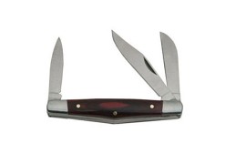 3 blade stockman folding pocket knife 210337