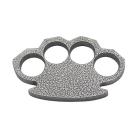 4 Ounce Solid Aluminum Brass Knuckles Paperweight