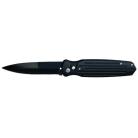 5" Closed Black Automatic Switch Blade Contour Knife