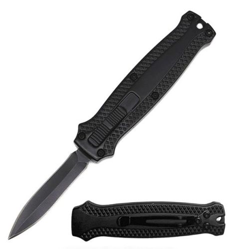 5.25" Mini Black Automatic OTF Out The Front Knife