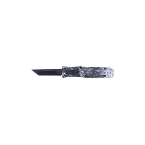 5.25" Camouflage Sniper Micro OTF Out The Front Automatic Knife