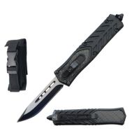 7" Drop Point Blade Everyday Carry Carbon Fiber D/A OTF Knife