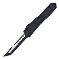 8.5" Pocket Rocket D/A OTF Automatic Knife Black Clip Point