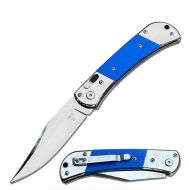 8.5" Gentleman's Blue G10 Handle Switchblade Automatic Knife
