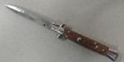9" AB/SKM Palisander Wood Italian Stiletto Automatic Knife Bayo