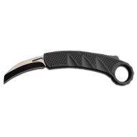 9" Black Karambit D/A OTF Automatic Knife Two Tone Sheepsfoot