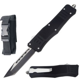 9" Delta Force Two Tone Tanto Automatic D/A OTF Pocket Knife