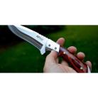 9 Inch M-Tech USA Survival Hunting Knife Wood Full Tang