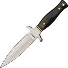 9" Mtech USA Black Pakkawood Boot Knife Dagger