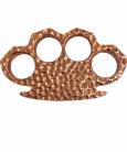9 Ounce Copper Brass Knuckles Hammer Pits