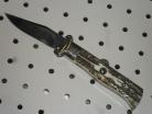 AGA Campolin 7.75 inch Stag Shot Puller Automatic Knife