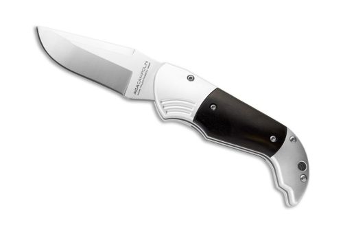 A.G.A. Campolin Alex Ebony Wood Hidden Release Italian Automatic Knife