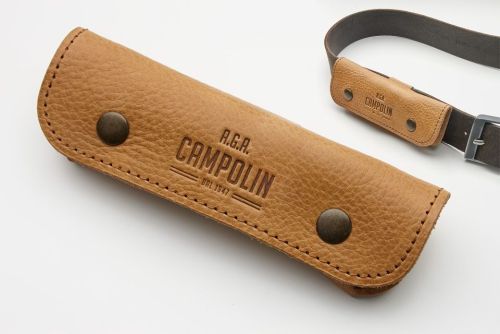 A.G.A. Campolin Brown Leather Belt Sheath