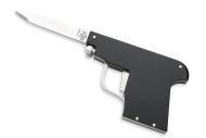 A.G.A. Campolin Pistol Letter Opener Black Aluminum