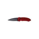 ABS Handle Automatic Knife with Plastic Sheath Red