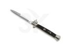 AGA 15" Campolin Stiletto Ring Release Automatic Knife Bayo Stag