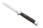 AGA Campolin 11" Maltese Cross Stiletto Automatic Ebony Wood (5" Bayonet)