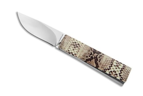 AGA Campolin Dragonfly Rattle Snake Stainless Gravity Knife