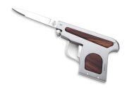 A.G.A. Campolin Pistol Gun Automatic Knife Cocobolo 6.57"