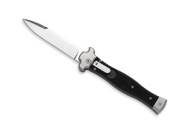 AGA Campolin Zero Black G-10 Leverlock Automatic Knife