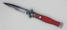 AGA Campolin Zero Leverlock Knife Red Aluminum Dagger