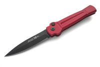 AKC ACE X-treme Red Italian Automatic Knife Black Dagger