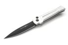 AKC ACE X-treme Silver Italian Automatic Knife Black Dagger