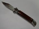 AKC Extractor Shot Puller Cocobolo 8" Lever Lock Automatic Knife DP