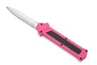 AKC F-16 D/A Pink OTF Automatic Knife Satin Dagger 3.35 Inches
