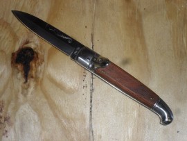 AKC Old Style Leverlock Italian Automatic Knife Rosewood