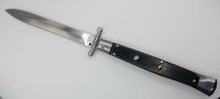 AKC World 11" Dark Horn Italian Swinguard Automatic Knife