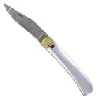 Antigravity Turkish Clip Point Automatic Switchblade Lever Lock Knife with Steel Handle