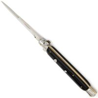 Automatic Break Tide XL Large Stiletto Switchblade Black Bayo