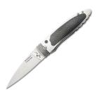 Bear And Son Incognito Silver Automatic Knife Satin 
