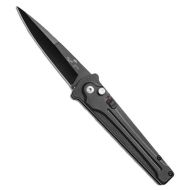 Bear Ops Black Spike Automatic Knife Black Bayo