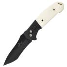 Bear Ops Bone Bold Action 5 Automatic Knife 5" Black Tanto