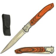 Best Price Large Heritage Automatic Pakkawood Pocket Knife (12" Overall)