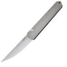 Boker Burnley 8" Kwaiken Grey Automatic Knife Satin Drop Point