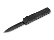 Boker Heckler & Koch SP02 D/A OTF Automatic Knife Black (3.15" Dagger D2)