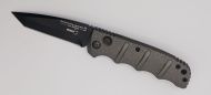 Boker Kalashnikov 74 Gray Automatic Knife Tanto Black