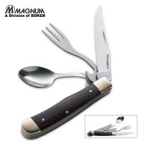 Boker Magnum Bon Appetite Knife Black Wood