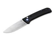 Boker Plus FRND Silver Button Lock Automatic Knife Grivory D2 Stonewash 01BO920